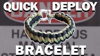 Quick Deploy Paracord Bracelet Tutorial