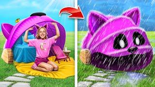 Catnap İçin Minik Ev İnşa Ediyoruz! Poppy Playtime Bölüm 3! Catnap ile Olağanüstü Saklambaç!