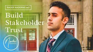 Building Stakeholder Relationships | Nader Nadernejad Corporate Reputation Management