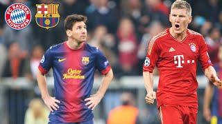 FC Bayern's legendary 7-0 over FC Barcelona | Highlights of the Champions League Semi Finals 2012/13