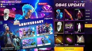 Free Fire 7th Anniversary Event 2024 | Free Fire New Event | Ff New Event | FF Pink Diamond OB45