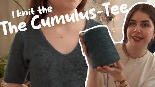 I Knit the Cumulus Tee! What Took So Long? #petiteknit