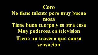 Willie Colon   Talento de television  Letra