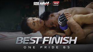 KUMPULAN PETARUNG BEST FINISH DARI ONE PRIDE MMA 85 | KILAS BALIK 2024