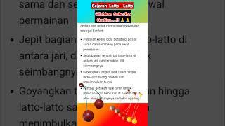 Cara main latto latto | Sejarah Latto latto | #shorts #viral #lattolatto#caramainlattolatto#latolato