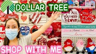 NEW DOLLAR TREE VALENTINES DAY 2021 | SHOP WITH ME | VALENTINES DAY DECOR 2021