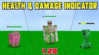 Damage And Health Indicators Mcpe 1.20 | Health/Damage Indicator Mod For Minecraft Pe 1.20