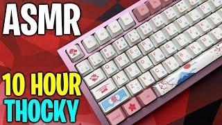 10 Hours Typing | THOCKIEST Mechanical Keyboard | Gaming Keyboard ASMR NO TALKING Glorious GMMK PRO