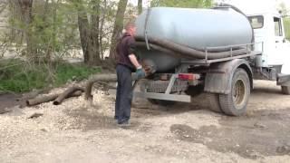 Незаконный Слив отходов советский район Волгограда 4 мая 2015