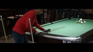 Jeffrey Ignacio 10-ball break in slow motion