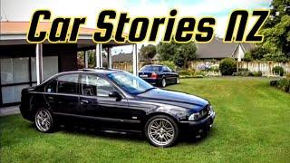 Car Stories NZ | Stuart's BMWs E39 M5 & E38 740i Part 1 of 2, Holdens next!