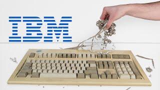 Restoring IBM Model M Keyboard with Destroyed Cable + USB mod