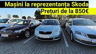 Mașini SH la o reprezentanță Skoda în Germania. Să vedem oferta și prețurile...