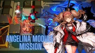 【Arknights】 4-4 Angelina Mission Module | 3 Operator Clear