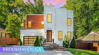 Chic Modern Luxury Home w/ Multiple Private Decks FOR SALE Brookhaven, GA | 5 BEDS | 4.5 BATHS