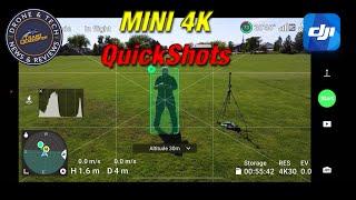 DJI Mini 4K - A complete guide to QuickShots a tutorial