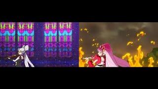 Go! Princess Pretty Cure - OP1 VS OP2