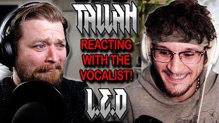 TALLAH | LED | REACTION & ANALYSIS by Vocal Coach / Metal Vocalist