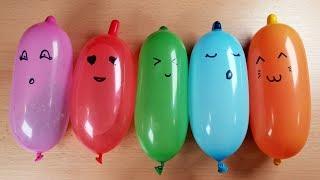 Making Slime with Funny Balloons - Satisfying Slime video