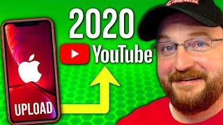 How To Upload Videos to YouTube from iPhone 2020