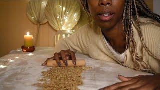 ASMR Seeds MASSAGE for INTENSE RELAXATION_ Body Scan, Comb, Back Tracing, Energy Cleansing