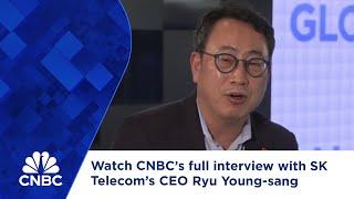 Watch CNBC’s full interview with SK Telecom’s CEO Ryu Young-sang