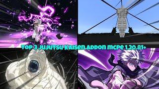 Minecraft jujutsu kaisen addon,addon jujutsu kaisen,addon jujutsu kaisen 1.20.81+