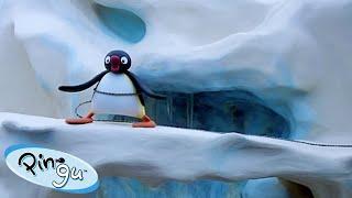 Climbing the Tallest Mountain!  | Pingu - Official Channel | Cartoons For Kids