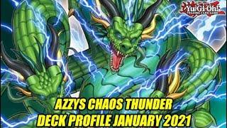 Azzys Chaos Thunder Yu-Gi-Oh! Deck Profile January 2021