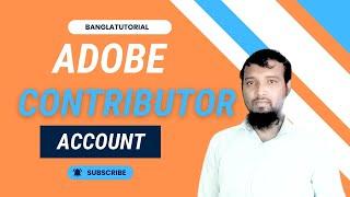 Adobe stock contributor account create 2024| earn with AI Free  Bangla Tutorial