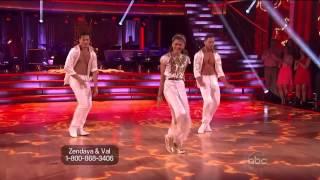 Zendaya & Valentin Chmerkovskiy & Gleb Savchenko - Salsa - Dancing With the Stars 2013 - Week 8