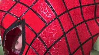 Amazing Spider-Man Suit Tutorial Episode 3 - Additional Lines & Puffy Painting