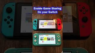 Enable Game Sharing on Nintendo Switch (no CFW required)