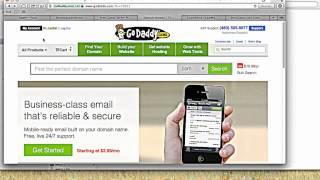 Pointing godaddy domain name to hostgator nameservers