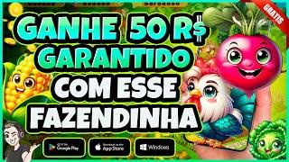 Ganhe até 10 Dólares Garantido - Novo Jogo Fazendinha NFT Play to Earn Pagando Imperdível