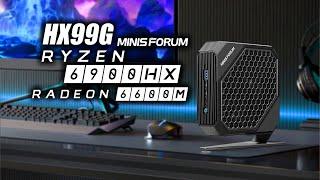 You've Never Seen A Ryzen 6000 Based Mini PC with This Much Power! HX99G Hands On