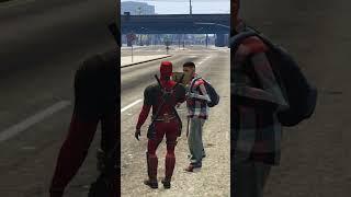 Trolling as Deadpool in GTA 5 #gta5