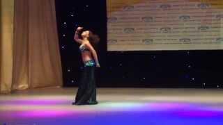 Valeria Oleinik - Romantic Pop Song - Bellydance  Kiev,2015