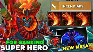 Super Hero [ Huskar ] New Meta For Ganking Glimmer Cape Mid Build - Dota 2