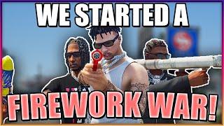 We Started A Firework War In The Hood! | GTA RP | Episode 38 | GrizzleyWorld WL