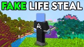 100 Days On FAKE Life Steal SMP...Here's What Happened!