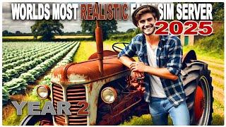 S1E33 Xmas Loaf  Worlds Most Realistic Farm Sim Career Server 2025