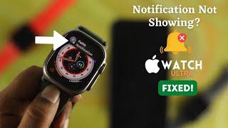 Fix Apple Watch Ultra Not Receiving Notifications!