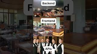 Backend vs Frontend vs API