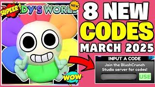 ️ACTIVE CODES️MARCHDANDY'S WORLD ROBLOX CODES 2025 - DANDYS WORLD MARCH CODES 2025