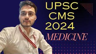 Upsc cms 2024 l medicine questions l#chs #upsccms #cmse #neetpg #drmukul#fmge