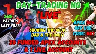 **LIVE** DAY TRADING - COPY TRADING 20 FUNDED ACCOUNTS and 1 LIVE ACCOUNT