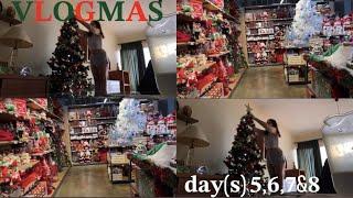 VLOGMAS DAY5, 6, 7& 8- os meus últimos dias