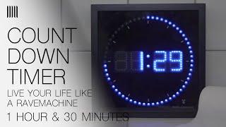 1 hour and 30 minute Countdown Timer - Rave Toilet - Extended Directors cut!