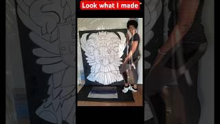 Hand Painting My Family Crest  / #handpainted #familystory #artvlog